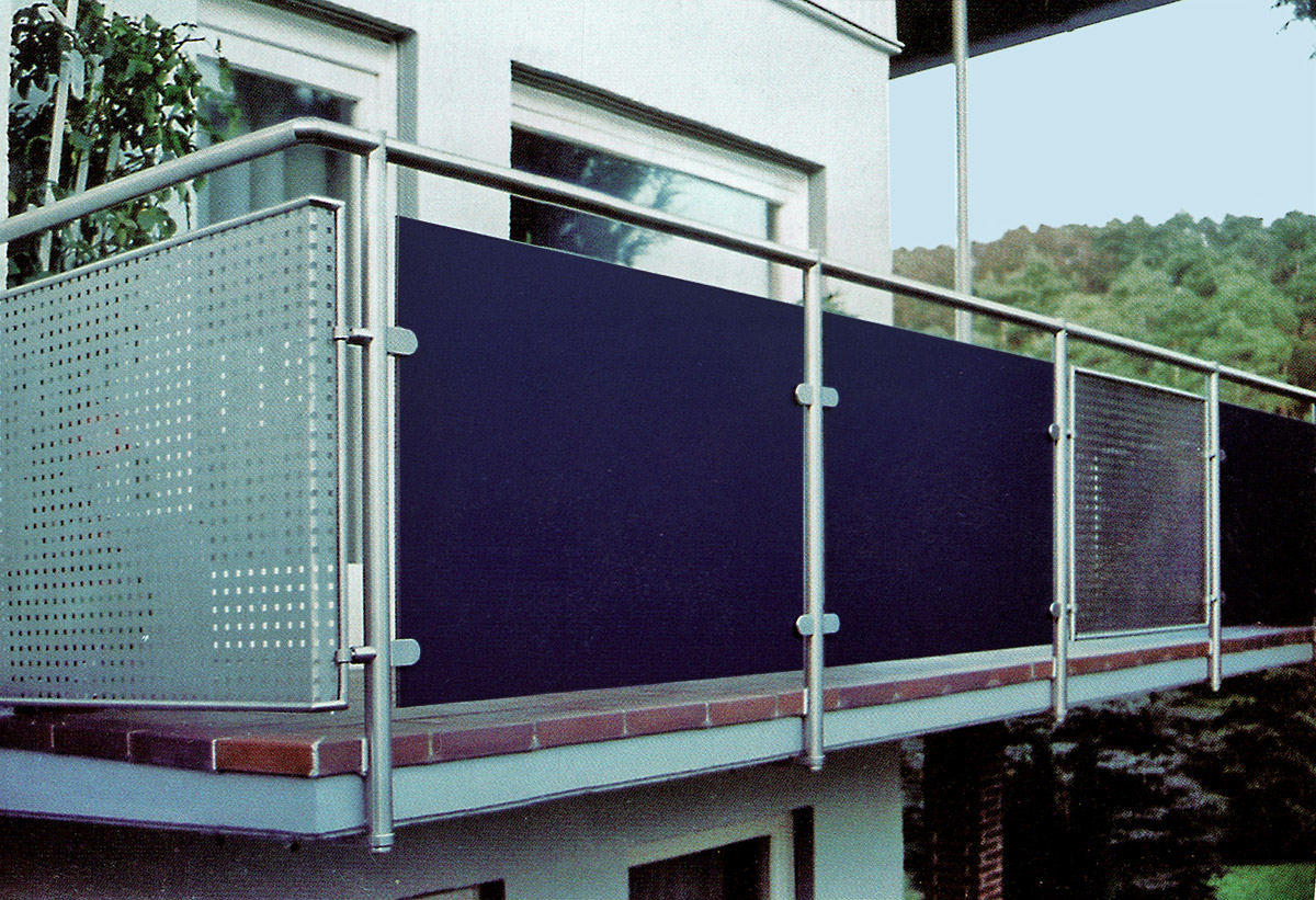 Balkongeländer aus Edelstahl beim Märkischen Metallbau